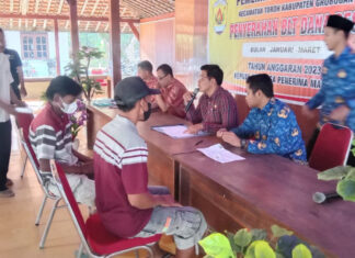 36 KPM Di Desa Dimoro Menerima BLT DD Januari – Maret