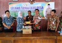 Ratusan Warga Padati Pendopo, Lelang 225 Bidang Tanah Kas Desa Dimoro Tembus Rp827,2 Juta