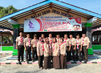 Desa Dimoro Peringati Hari Pramuka ke-62 Tahun 2023