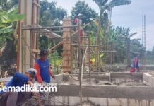 Pemerintah Desa Dimoro Bangun Gerai Koperasi Merah Putih, Dorong Kemandirian Ekonomi Warga