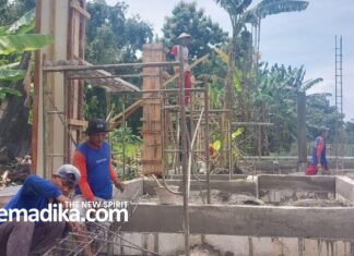 Pemerintah Desa Dimoro Bangun Gerai Koperasi Merah Putih, Dorong Kemandirian Ekonomi Warga