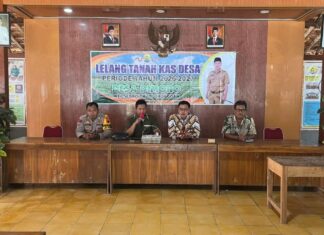 Pemdes Dimoro Gelar Lelang Bondo Deso, Warga Antusias Ikuti Prosesnya