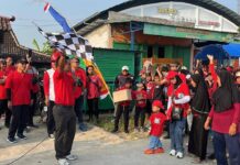Semarak HUT ke-80 RI, Desa Dimoro Gelar Jalan Sehat, UMKM, dan Lomba Unik