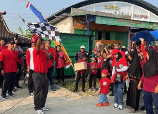 Semarak HUT ke-80 RI, Desa Dimoro Gelar Jalan Sehat, UMKM, dan Lomba Unik