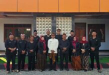 Peringati Hari Lahir Pancasila Tahun 2026, Pemdes Dimoro Ikuti Upacara Virtual Berbalut Pakaian Adat Daerah